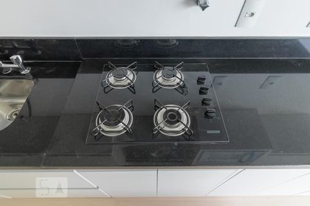 Sala/Cozinha de apartamento para alugar com 1 quarto, 42m² em Vila Clementino, São Paulo