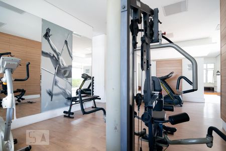 Apartamento para alugar com 124m², 2 quartos e 2 vagas Apartamento para alugar com 124m², 2 quartos e 2 vagasAcademia