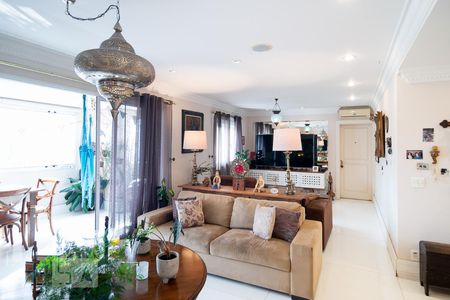 Sala de apartamento à venda com 2 quartos, 119m² em Brooklin Paulista, São Paulo