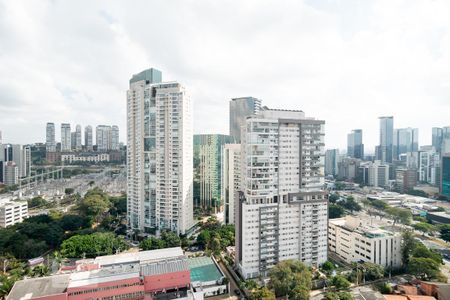 Varanda - Vista de apartamento para alugar com 2 quartos, 124m² em Brooklin Paulista, São Paulo