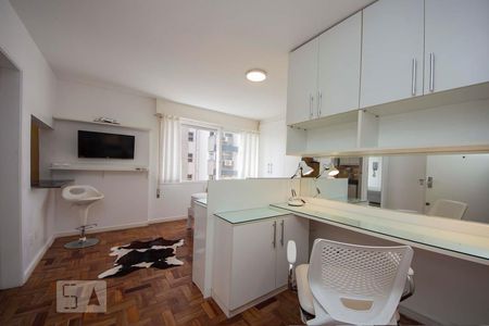 Sala de casa de condomínio para alugar com 1 quarto, 33m² em Independência, Porto Alegre