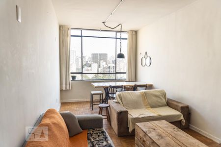 Sala de apartamento à venda com 2 quartos, 90m² em Vila Buarque, São Paulo
