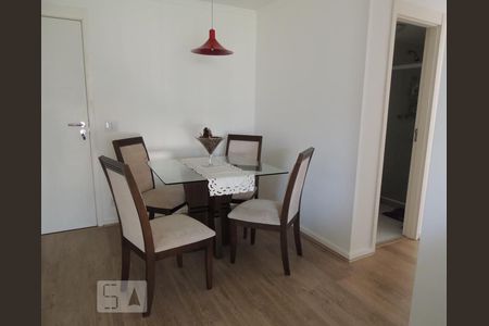 Sala 1 - Mesa quatro cadeiras  de apartamento para alugar com 2 quartos, 75m² em Jacarepaguá, Rio de Janeiro