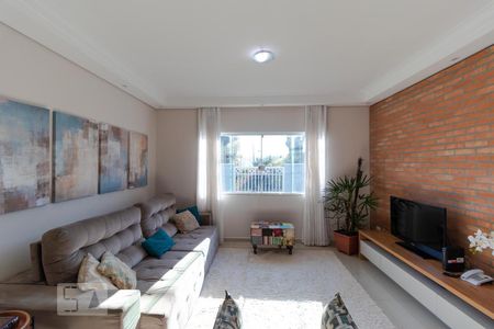 Sala de TV de casa de condomínio à venda com 3 quartos, 120m² em Residencial Terras do Barão, Campinas