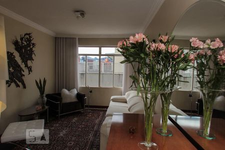 Sala de apartamento à venda com 4 quartos, 200m² em São Pedro, Belo Horizonte