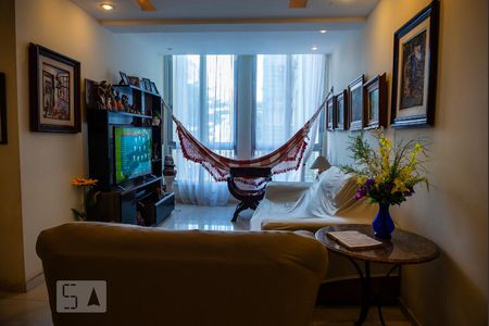 Detalhe Sala de apartamento à venda com 3 quartos, 115m² em Leme, Rio de Janeiro