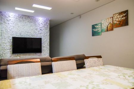 Sala de apartamento para alugar com 3 quartos, 80m² em Campestre, Santo André