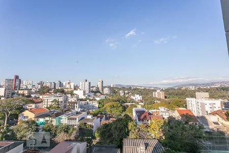 Vista da Sala de apartamento à venda com 2 quartos, 64m² em Petrópolis, Porto Alegre