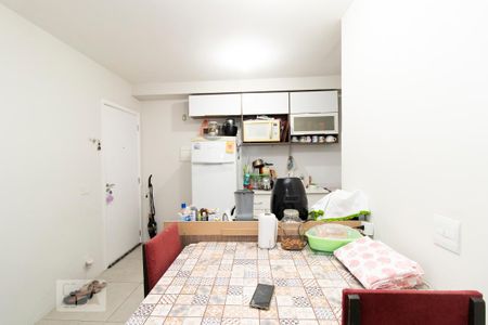 Sala de Estar / Cozinha Americana de apartamento à venda com 2 quartos, 46m² em Jardim Íris, São Paulo