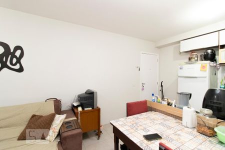 Sala de Estar / Cozinha Americana de apartamento à venda com 2 quartos, 46m² em Jardim Íris, São Paulo