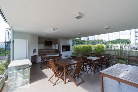 Apartamento para alugar com 45m², 1 quarto e 1 vagaChurrasqueira Quadra