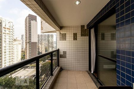 Varanda de apartamento à venda com 2 quartos, 56m² em Vila Nova Conceição, São Paulo