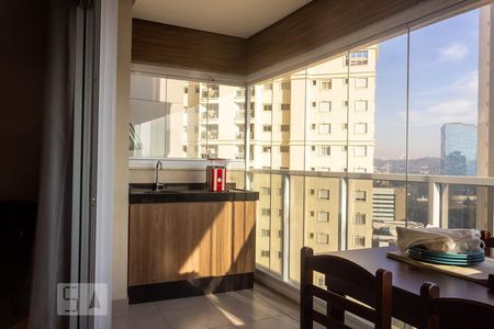 Varanda de apartamento para alugar com 1 quarto, 55m² em Vila Gertrudes, São Paulo