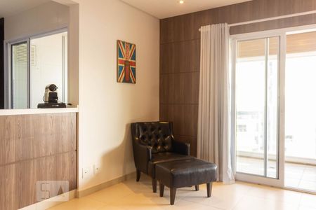 Sala de apartamento para alugar com 1 quarto, 55m² em Vila Gertrudes, São Paulo