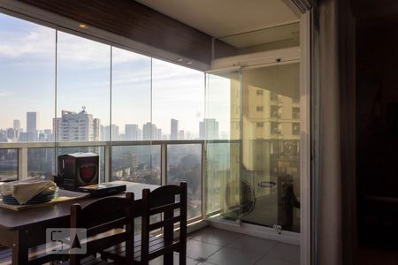 Varanda de apartamento para alugar com 1 quarto, 55m² em Vila Gertrudes, São Paulo
