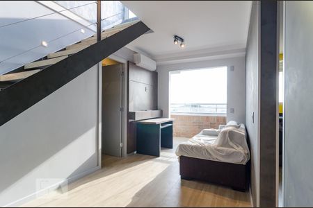 Sala de apartamento à venda com 1 quarto, 79m² em Vila do Encontro, São Paulo