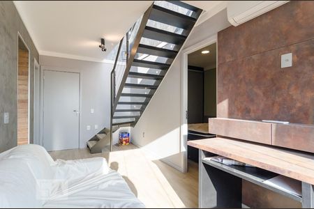 Sala de apartamento à venda com 1 quarto, 79m² em Vila do Encontro, São Paulo