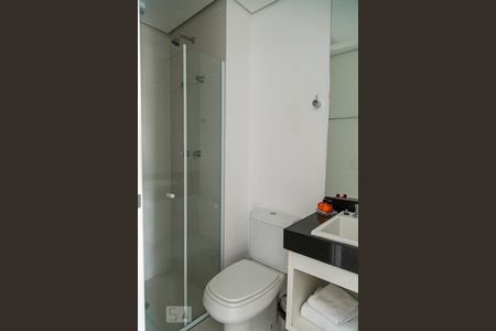 Studio para alugar com 29m², 1 quarto e sem vaga Studio para alugar com 29m², 1 quarto e sem vagaBanheiro