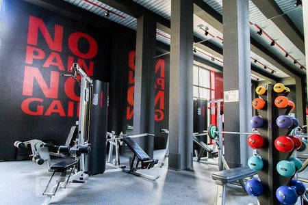 Studio para alugar com 29m², 1 quarto e sem vaga Studio para alugar com 29m², 1 quarto e sem vagaÁrea comum - Academia