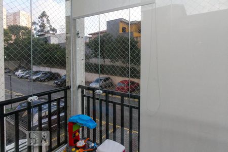 Varanda da Sala de apartamento à venda com 2 quartos, 55m² em Sítio da Figueira, São Paulo