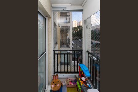 Varanda da Sala de apartamento à venda com 2 quartos, 55m² em Sítio da Figueira, São Paulo