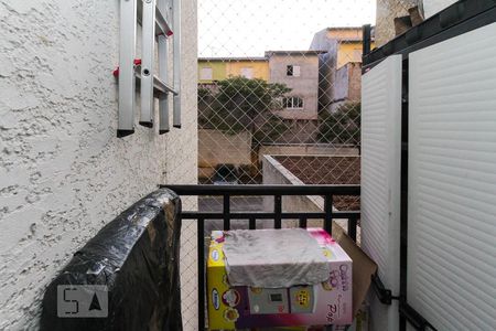 Apartamento à venda com 55m², 2 quartos e 1 vagaVaranda do quarto