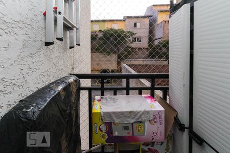 Apartamento à venda com 55m², 2 quartos e 1 vagaVaranda do quarto