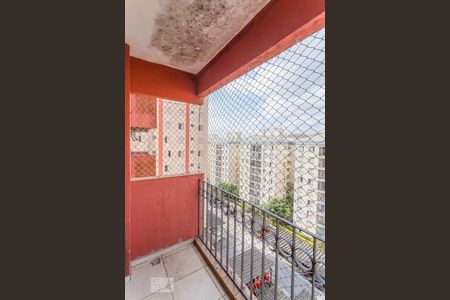 Varanda da Sala de apartamento à venda com 2 quartos, 54m² em Jardim São Savério, São Paulo