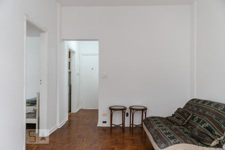 Sala de apartamento para alugar com 1 quarto, 70m² em José Menino, Santos