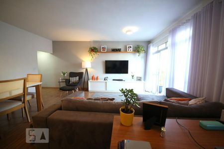 Sala  de apartamento à venda com 2 quartos, 77m² em Campo Belo, São Paulo
