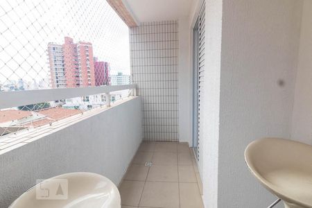 Varanda da Sala de apartamento para alugar com 3 quartos, 92m² em Jardim Bela Vista, Santo André
