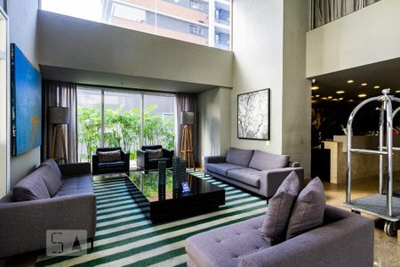Studio à venda com 27m², 1 quarto e 1 vaga Studio à venda com 27m², 1 quarto e 1 vagaHall