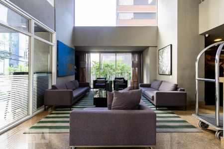 Studio à venda com 27m², 1 quarto e 1 vaga Studio à venda com 27m², 1 quarto e 1 vagaHall
