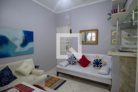 Sala de apartamento para alugar com 1 quarto, 40m² em Leme, Rio de Janeiro