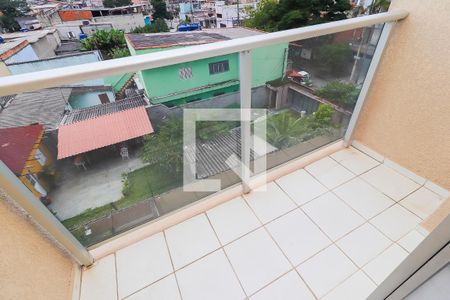 Varanda da Sala de apartamento para alugar com 2 quartos, 56m² em Jardim Santo Antônio, São Paulo