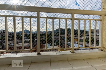 Varanda da Sala de apartamento para alugar com 3 quartos, 66m² em Centro, Niterói
