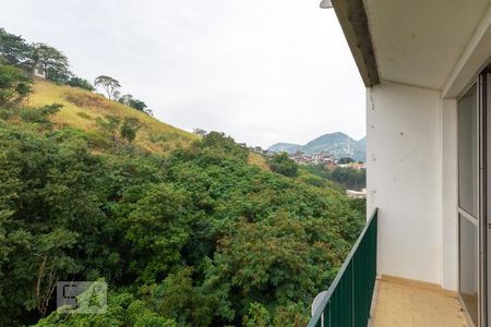 Varanda da Sala de apartamento à venda com 2 quartos, 70m² em Rio Comprido, Rio de Janeiro