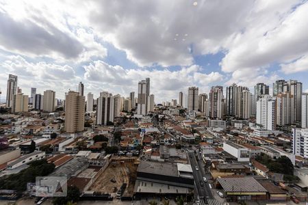 Vista Sala de apartamento à venda com 2 quartos, 70m² em Vila Regente Feijó, São Paulo
