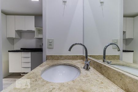 Banheiro - Pia de kitnet/studio à venda com 1 quarto, 25m² em Centro, São Paulo