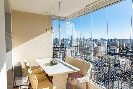 Varanda de apartamento à venda com 2 quartos, 59m² em Jardim da Glória, São Paulo