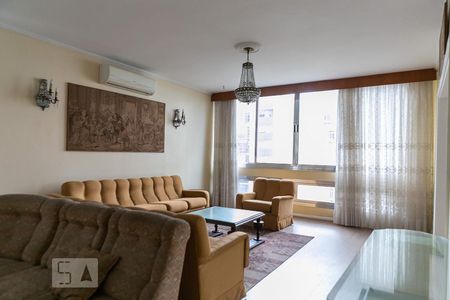 Sala de apartamento para alugar com 4 quartos, 300m² em Gonzaga, Santos