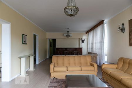 Sala de apartamento para alugar com 4 quartos, 300m² em Gonzaga, Santos