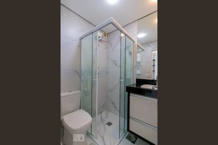 Banheiro de kitnet/studio para alugar com 1 quarto, 27m² em Jardim Vila Mariana, São Paulo