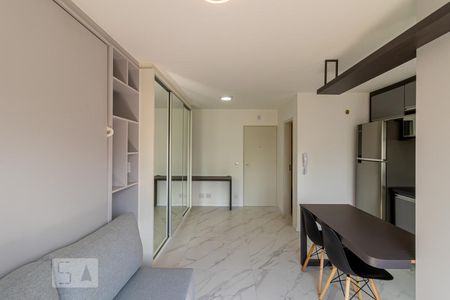 Quarto Sala de kitnet/studio para alugar com 1 quarto, 27m² em Jardim Vila Mariana, São Paulo