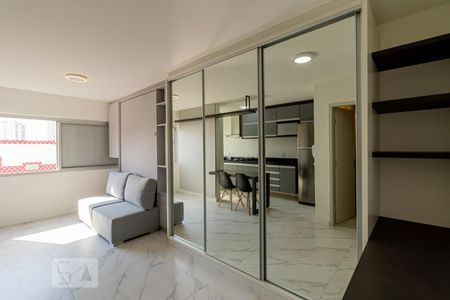 Quarto Sala de kitnet/studio para alugar com 1 quarto, 27m² em Jardim Vila Mariana, São Paulo