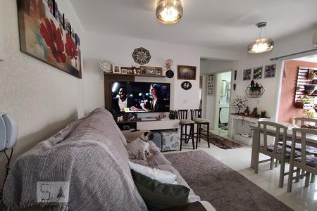 Sala de apartamento para alugar com 2 quartos, 49m² em Fátima, Canoas