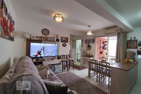 Sala de apartamento à venda com 2 quartos, 49m² em Fátima, Canoas