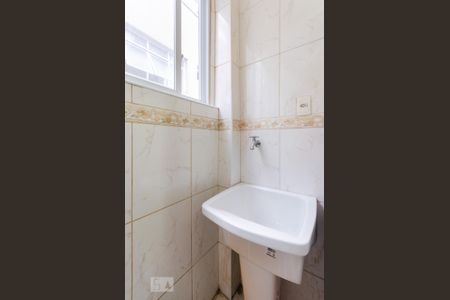 Área de serviço de apartamento para alugar com 1 quarto, 35m² em Gonzaga, Santos