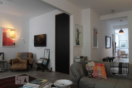 Sala de apartamento para alugar com 1 quarto, 86m² em Jardim Botânico, Rio de Janeiro