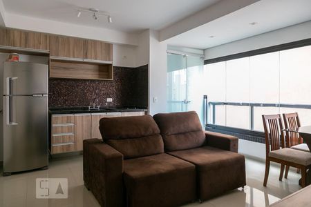 Sala de apartamento para alugar com 1 quarto, 35m² em Consolação, São Paulo